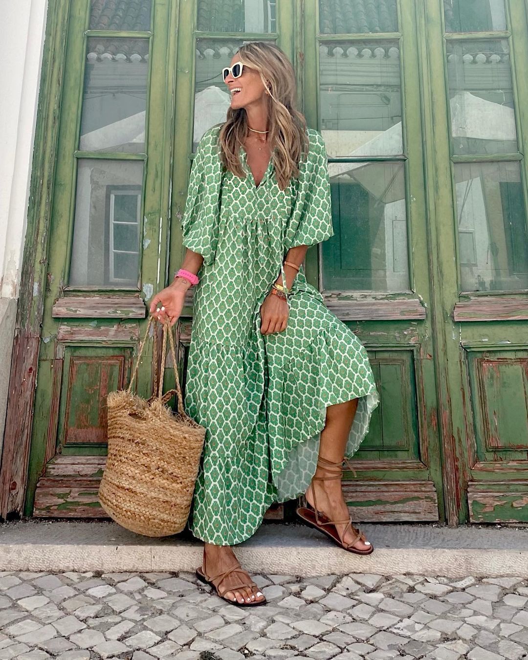 Fleur | Bohemian Maxi Kleid