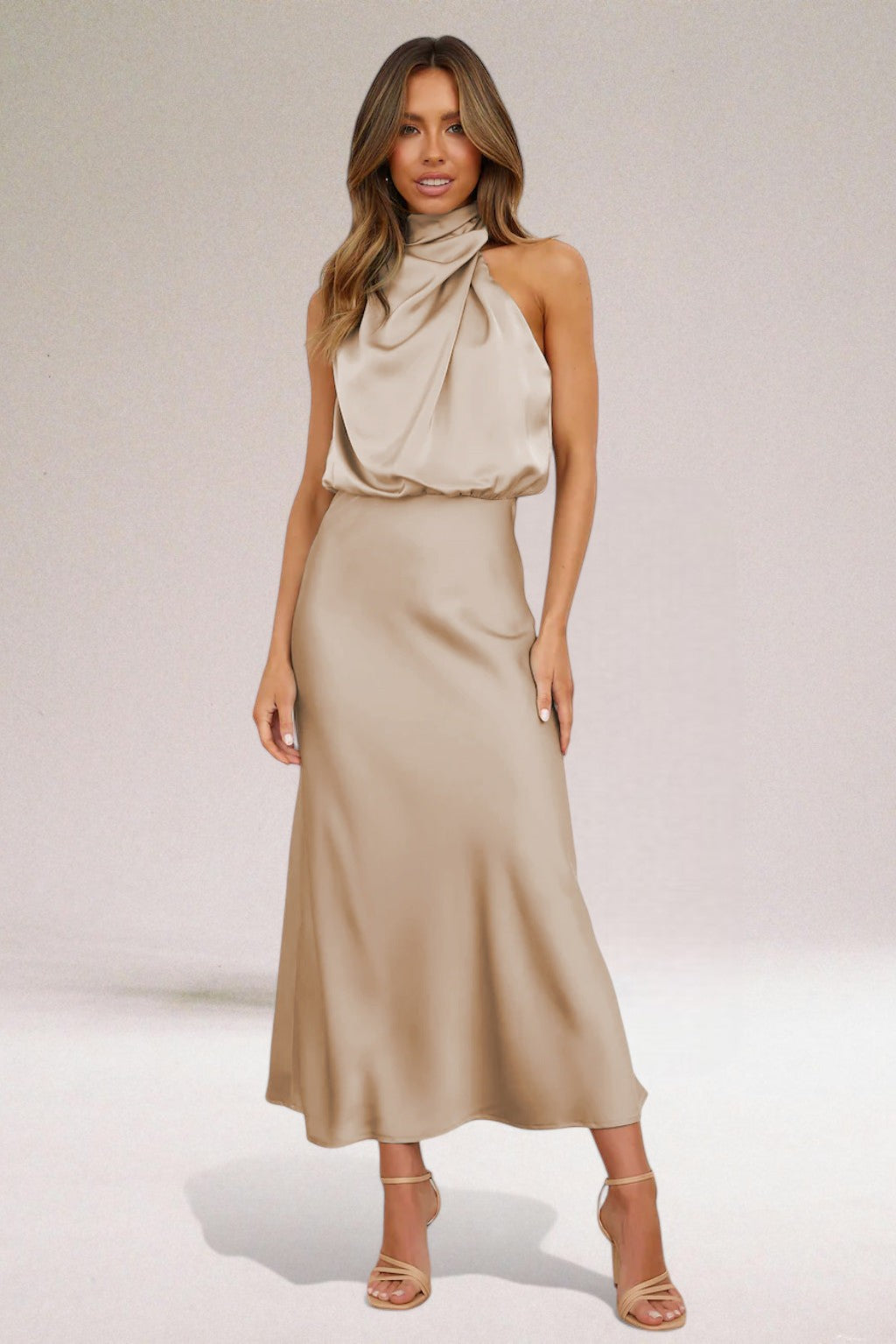 Flavia | Elegantes Halterkleid