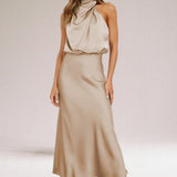 Flavia | Elegantes Halterkleid