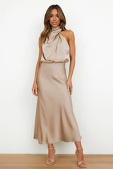 Carlina | Damen Ärmelloses Maxikleid