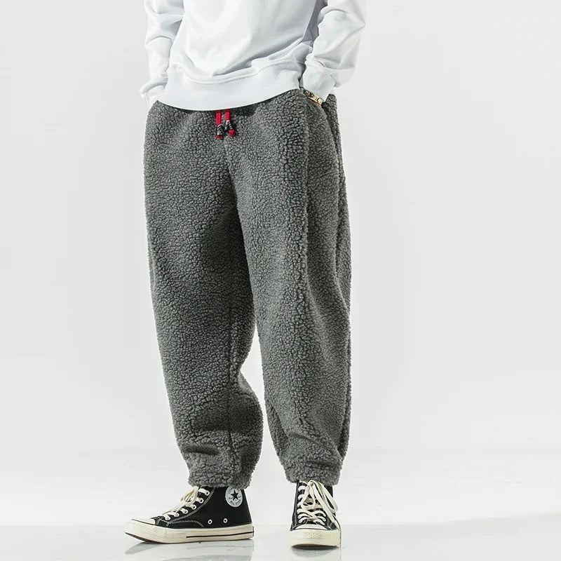 Herren-Sweatpants mit Kordelzug und Taschen
