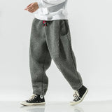 Herren-Sweatpants mit Kordelzug und Taschen