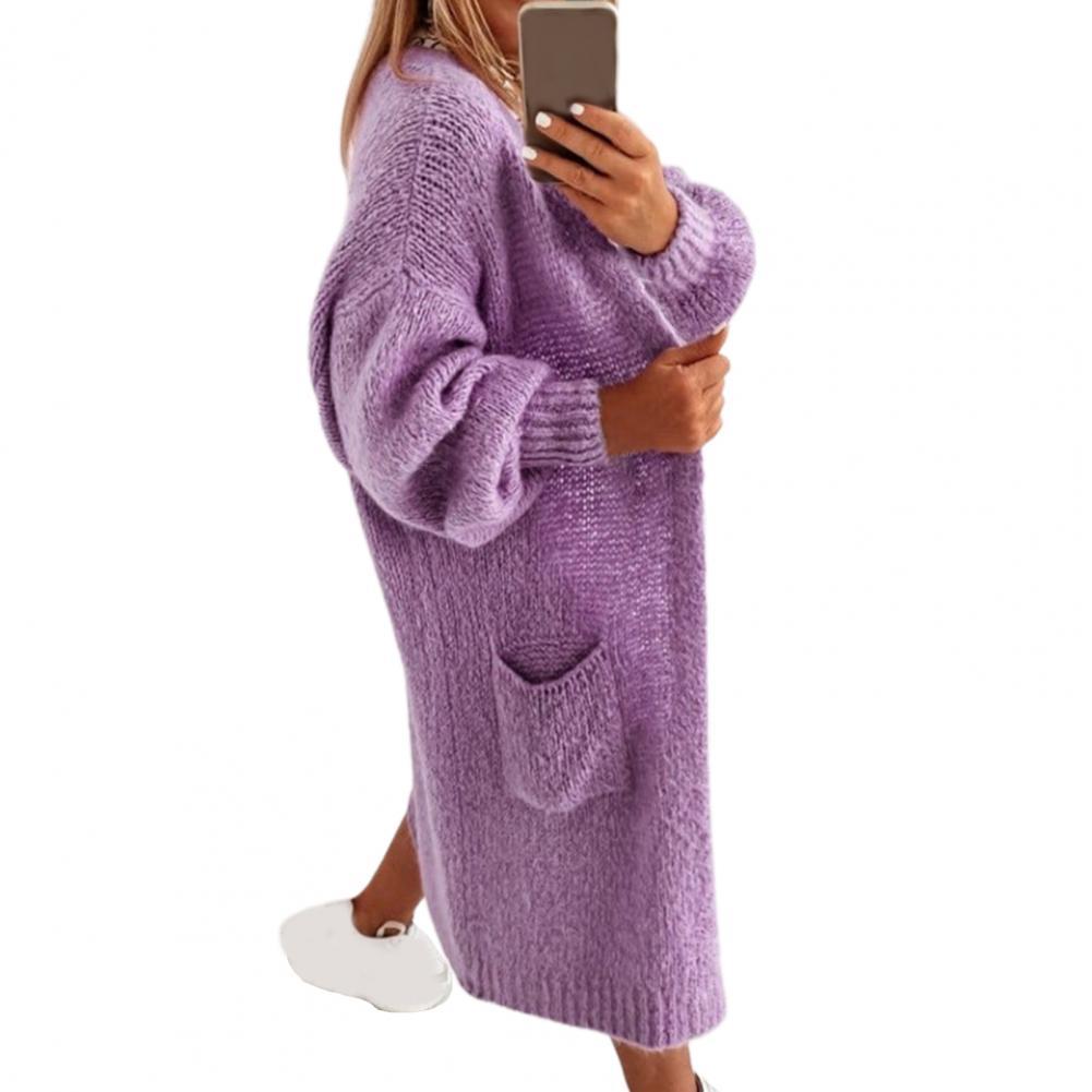 Nelleke | Damen Oversized-Weste mit Taschen