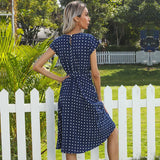 Beth - Polka Bloom Kleid