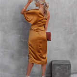 Ella™ - Elegantes Seiden-Abendkleid