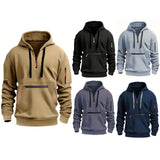 AlpenNord | Kapuzen-Zip-Up Sweatshirt