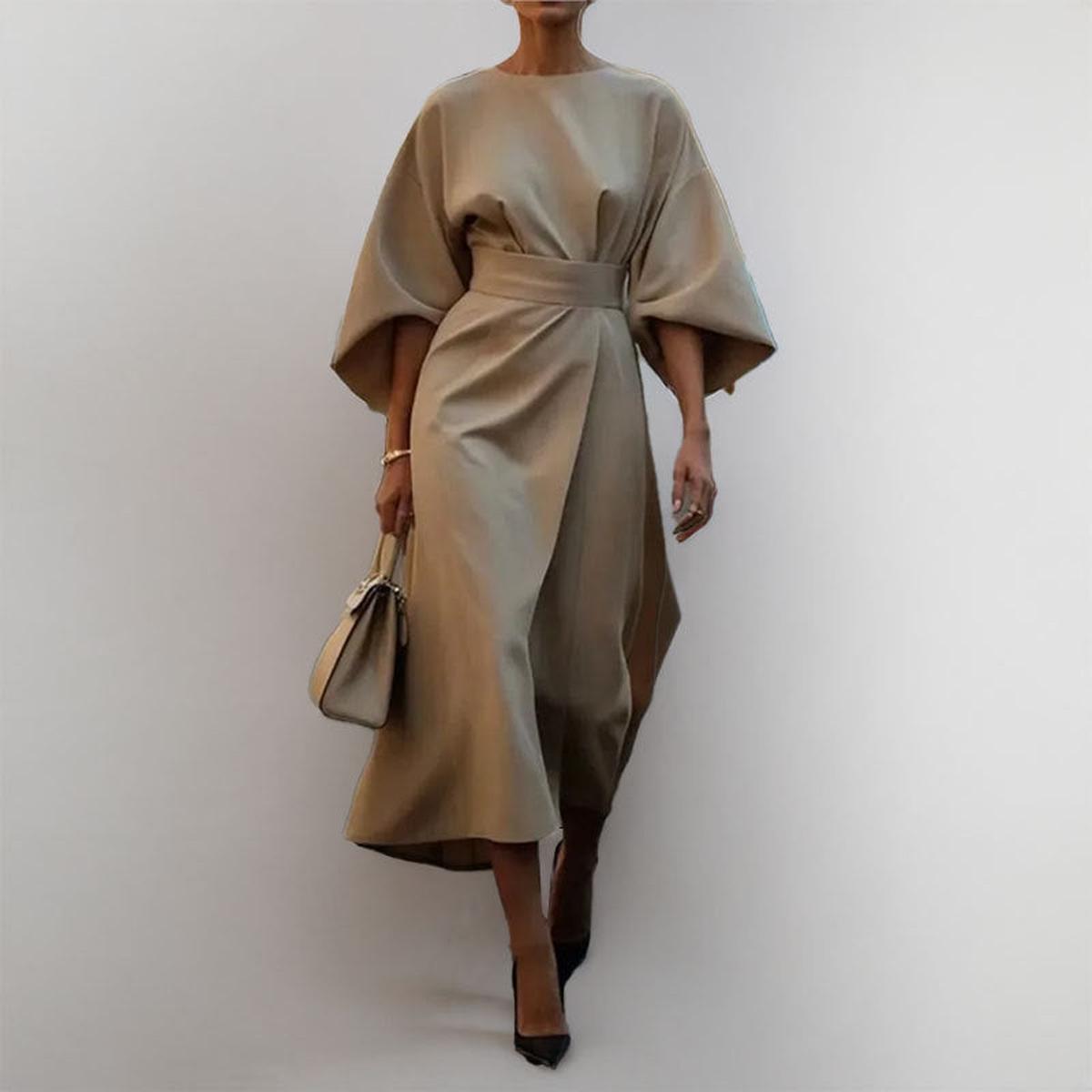 Katarzyna | Maxikleid mit eleganten Kimono-Ärmeln