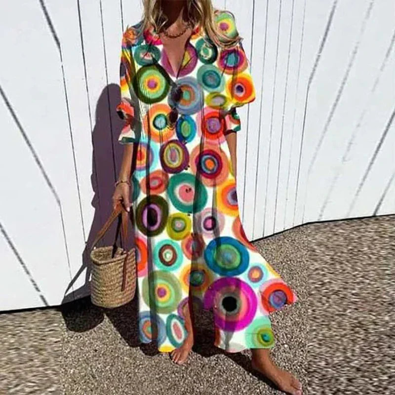 Diara™ - Luxe Frühling Bohemian Kleid