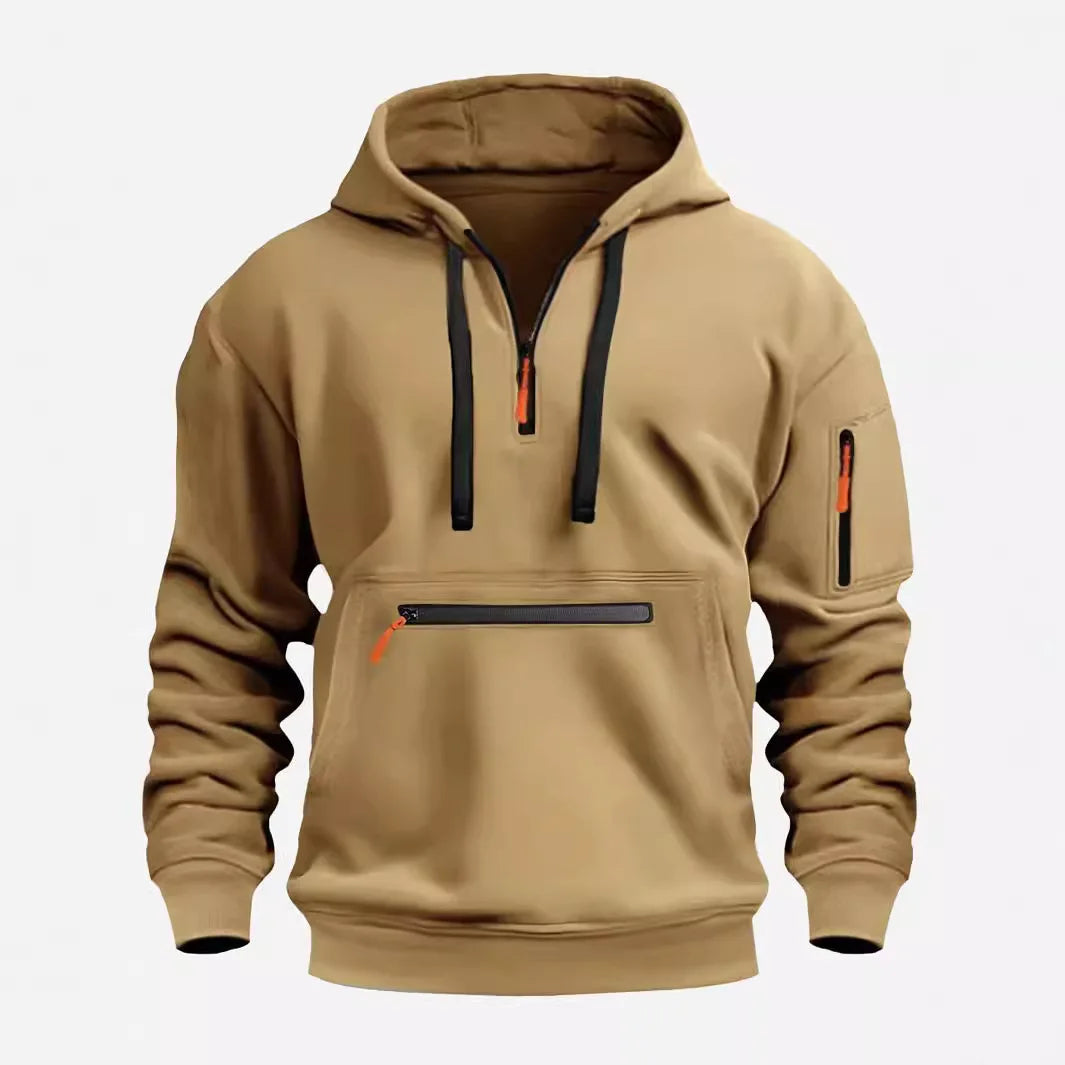AlpenNord | Kapuzen-Zip-Up Sweatshirt