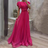Abigail™ | Elegantes Plissiertes Abendkleid