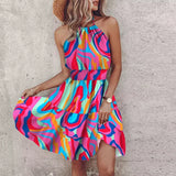 Angela™ - Schickes Halterkleid