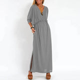 Mariah - Klassisches Maxi-Kleid