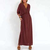 Mariah - Klassisches Maxi-Kleid