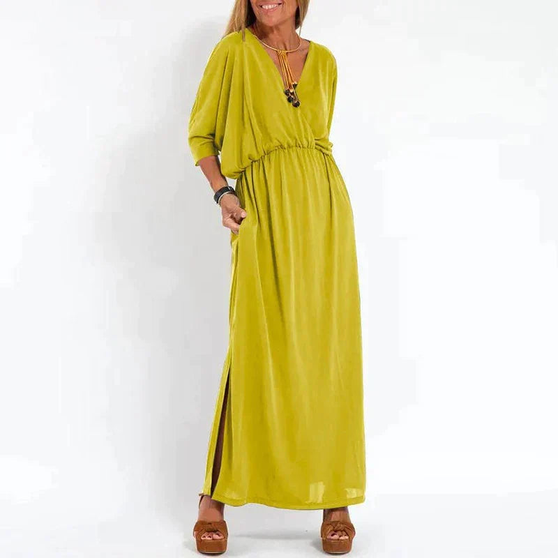Mariah - Klassisches Maxi-Kleid