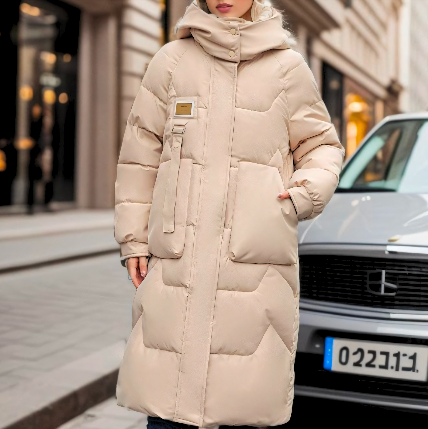 Jessica - Lange Pufferjacke