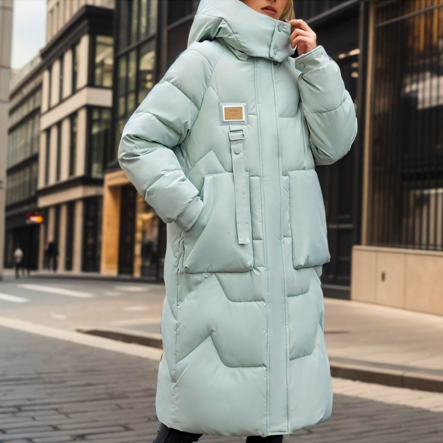 Jessica - Lange Pufferjacke