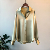 Ben - Satin Hemd Für Frauen