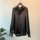 Ben - Satin Hemd Für Frauen