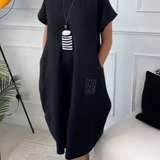 Zuzanna | Luftiges Sommerkleid mit Rundhalsausschnitt