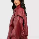 Clara | Damen Oversized-Bomberjacke
