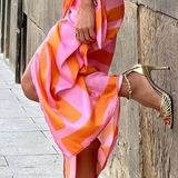 Elvina - Bedrucktes Wickelkleid