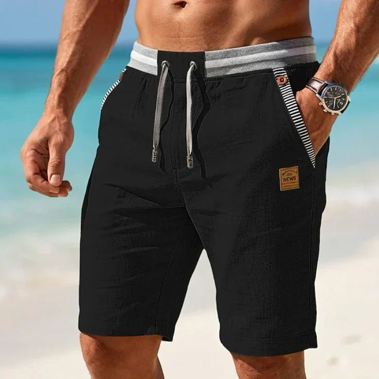 Herren Shorts mit Kordelzug und Taschen