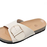 Verstellbare Schnallenriemen Orthopädische Flache Sandalen