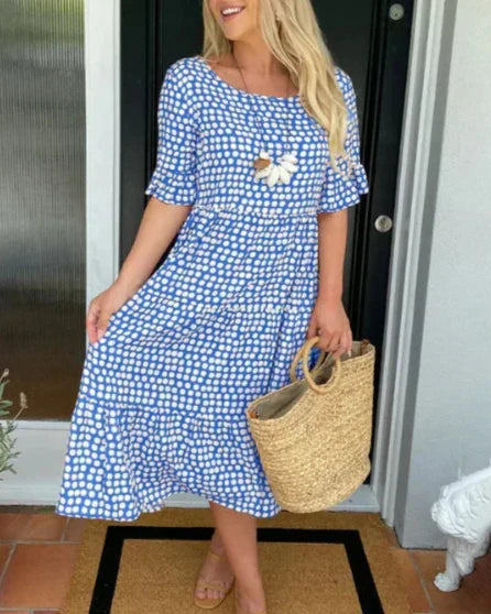 Zora | Von Ozeanen inspiriertes, luftiges Sommerkleid