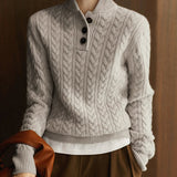 Arden Pullover mit Knopfleiste