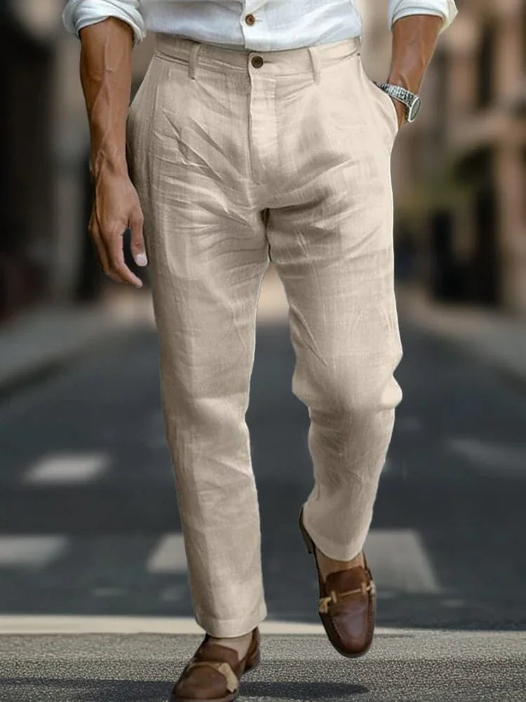 Alaric - Maßgeschneiderte Leinenhose
