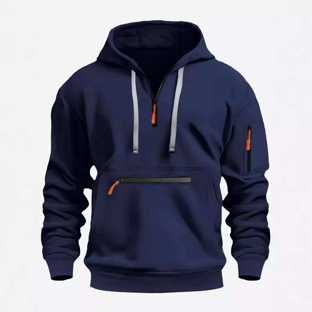 AlpenNord | Kapuzen-Zip-Up Sweatshirt