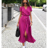 Suzanne – Elegantes Kleid mit V-Ausschnitt