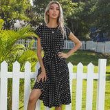 Beth - Polka Bloom Kleid