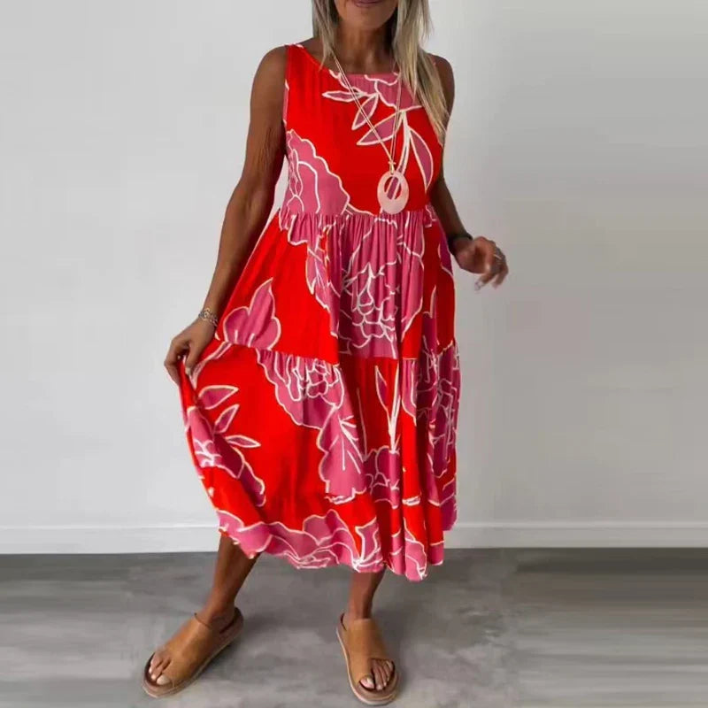 CAITLYN™ - Ärmelloses Maxikleid