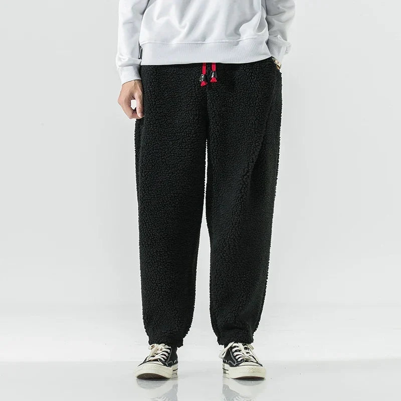 Herren-Sweatpants mit Kordelzug und Taschen