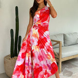 Katie | Plissierte Sommerkleid (Fast ausverkauft)