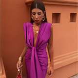 Isabella | Abendkleid mit tiefem Ausschnitt