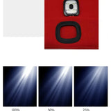 Warme LED-Beanie-Mütze mit Licht