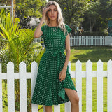 Beth - Polka Bloom Kleid
