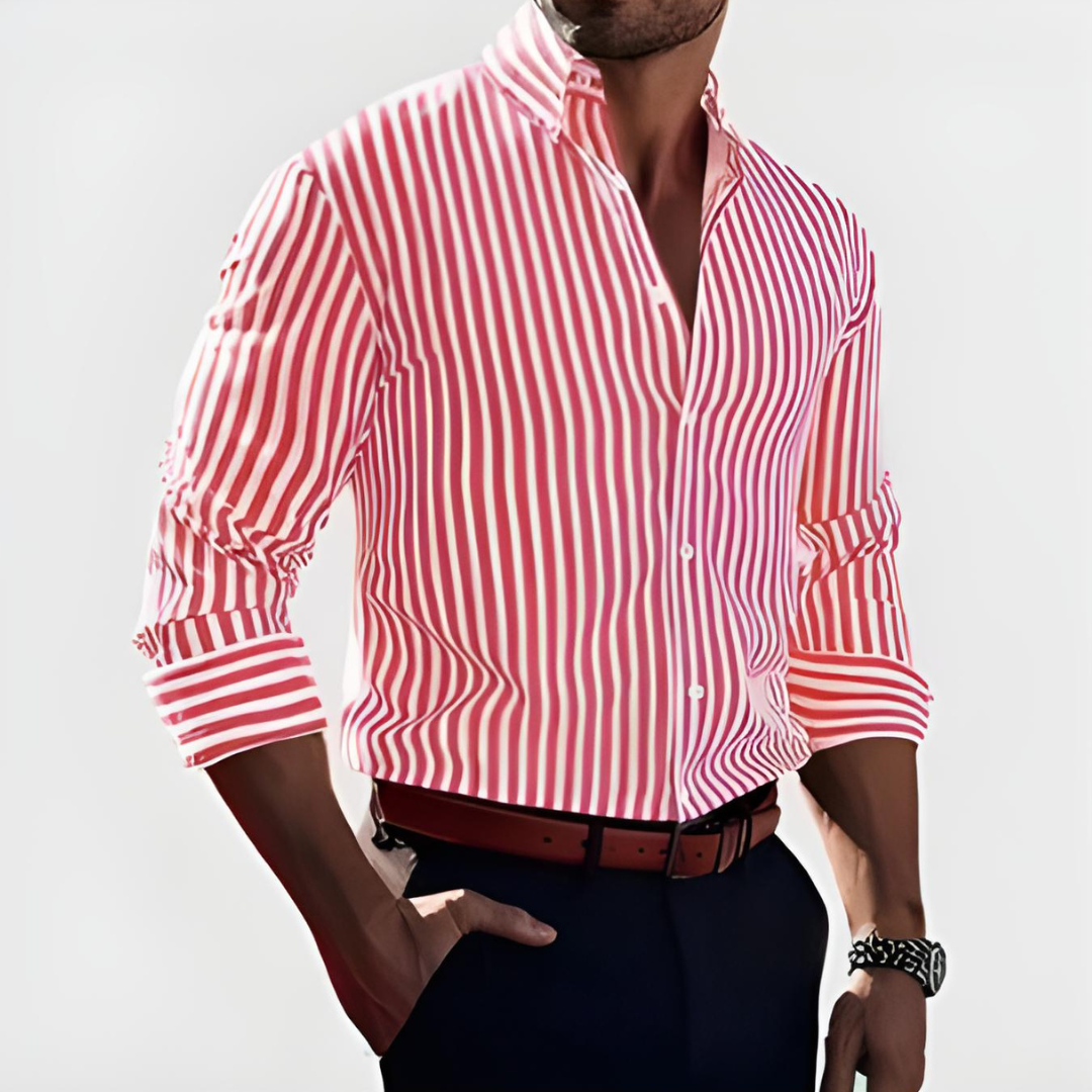 Riley™ – Elegantes gestreiftes Hemd