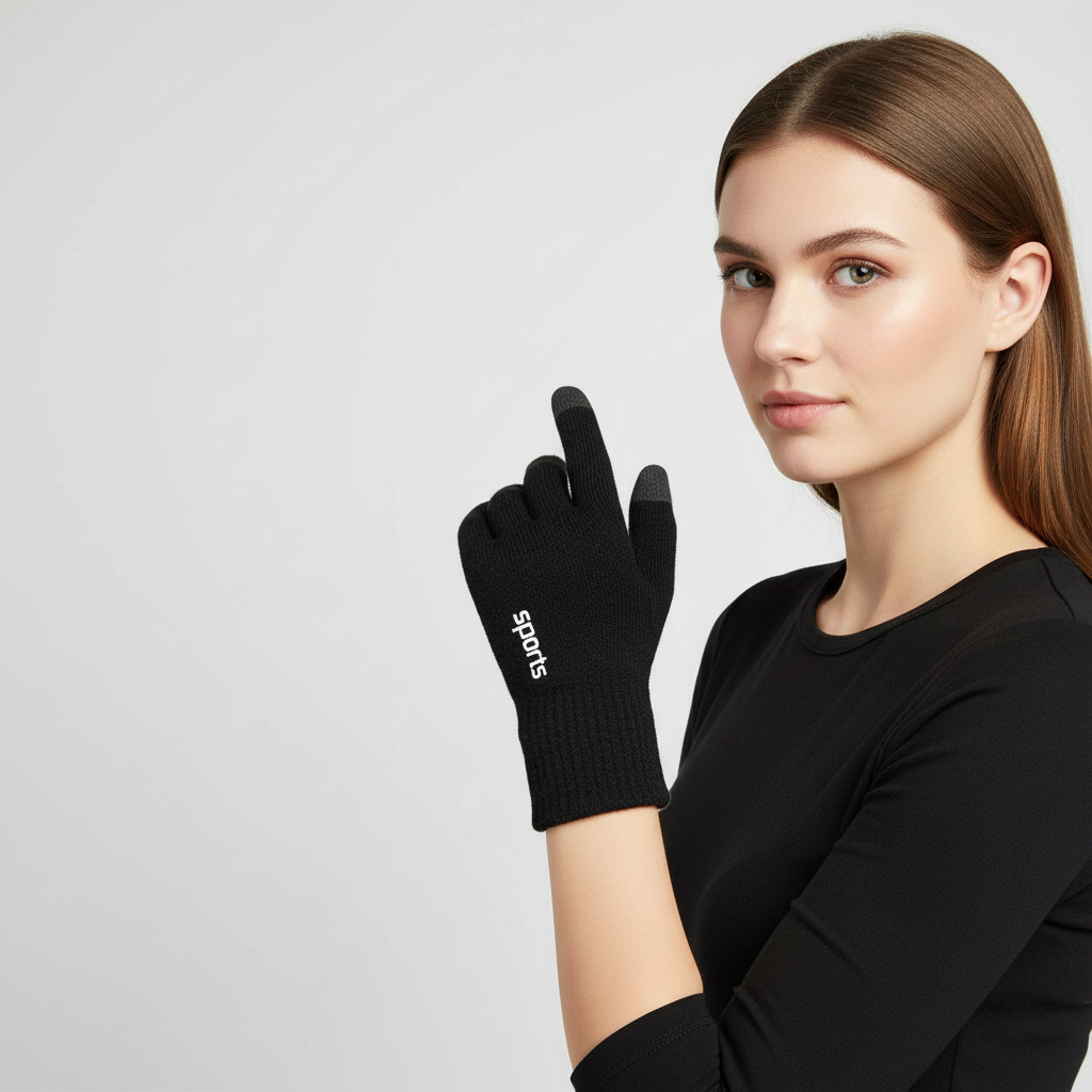 Touchscreen-Handschuhe mit Innenfutter