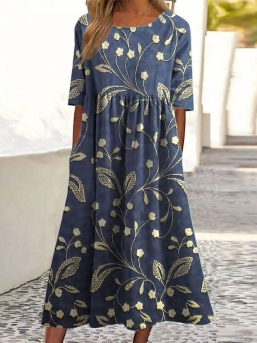 LAARNI™ - Lässiges Midi-Kleid