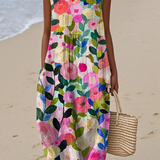 Künstlerisches Strandkleid