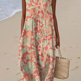 Künstlerisches Strandkleid