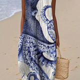 Künstlerisches Strandkleid