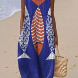 Künstlerisches Strandkleid