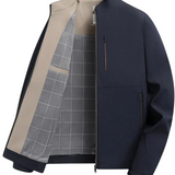 Klassische Zip-Jacke