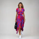 Suzanne – Elegantes Kleid mit V-Ausschnitt