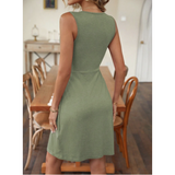 Roselind - Gedrehte Komfortkleid