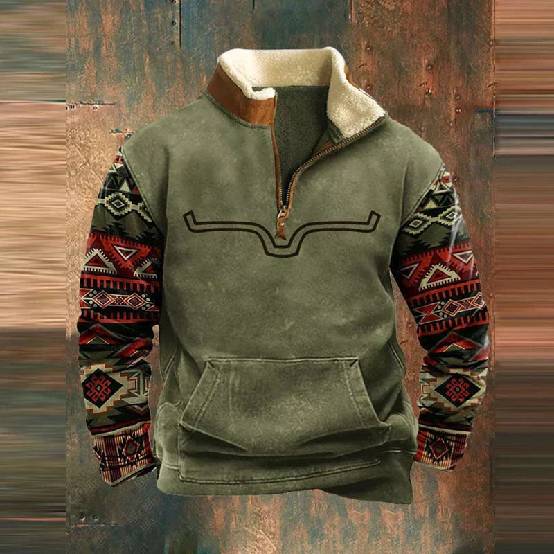 Francesco - Viertel Zip Up Pullover